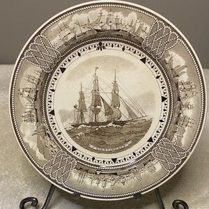 Wedgwood The American Clipper Ship Plate "Nightingale"